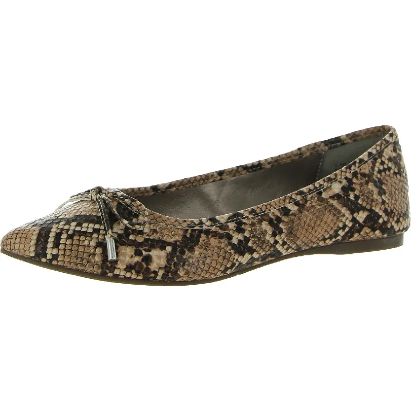 Comfortable yet fashionable women's shoesArray Womens Zoey Faux Leather Snake Print Ballet Flats Comfortable yet fashionable women's shoesArray Womens Zoey Faux Leather Snake Print Ballet Flats