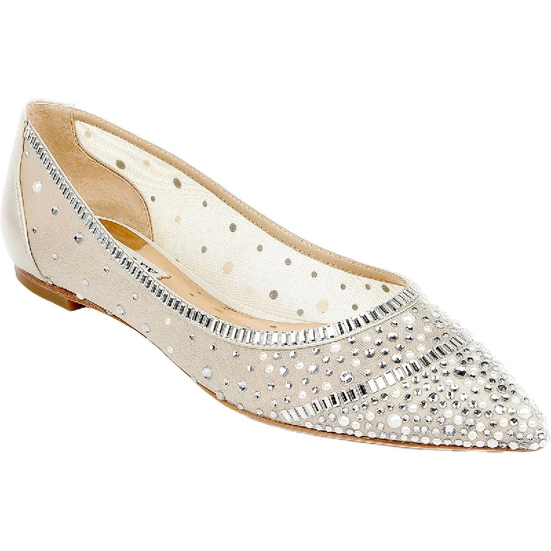Timeless classic women's shoe designsBadgley Mischka Womens Babette Satin Slip-On Ballet Flats Timeless classic women's shoe designsBadgley Mischka Womens Babette Satin Slip-On Ballet Flats