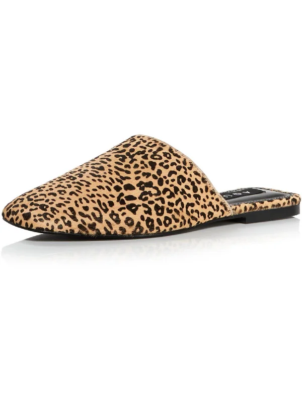 Chic and stylish women's shoes for graduation ceremoniesBae Womens Cow Hair Slip-On Mules