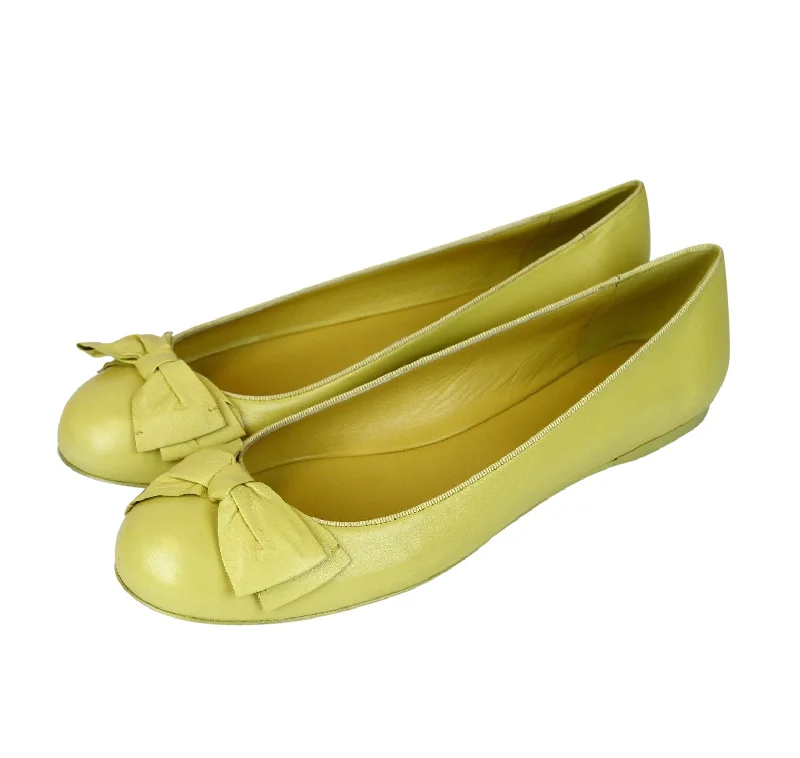 Colorful and vibrant women's shoe patternsBottega Veneta Women's Yellow Leather Ballerina Ballet Flat (40.5 EU / 10.5 US) Colorful and vibrant women's shoe patternsBottega Veneta Women's Yellow Leather Ballerina Ballet Flat (40.5 EU / 10.5 US)