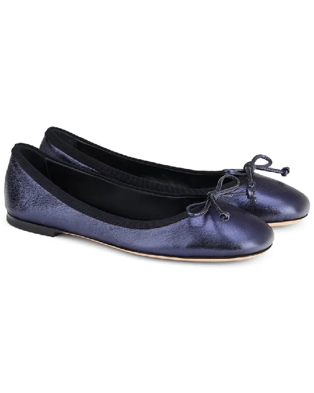 Comfy and stylish women's shoes for flat feetAgl Kala Leather Ballet Flat