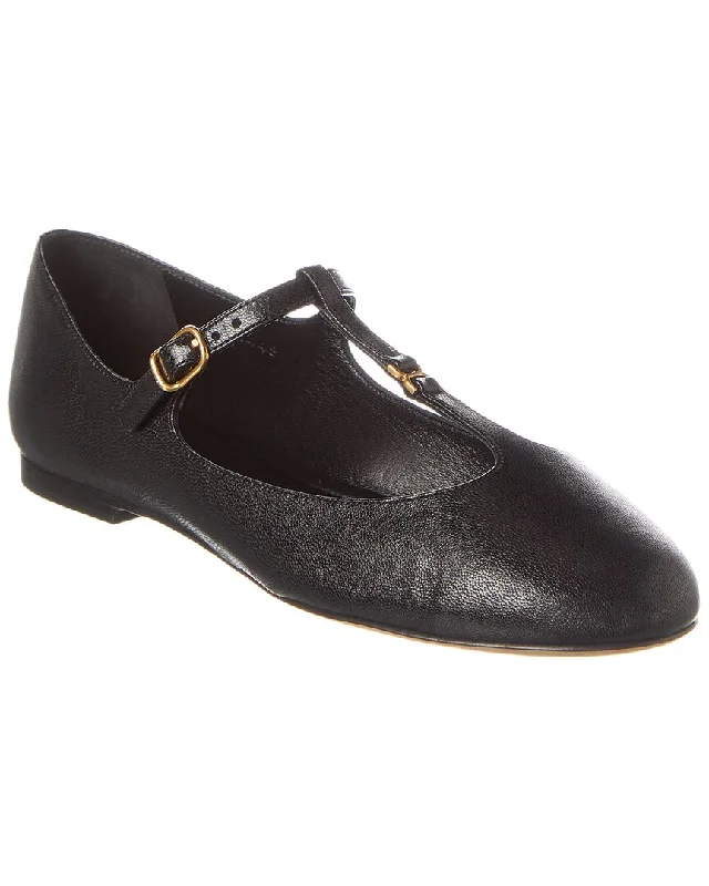 Stylish and affordable women's shoesChloé Marcie Leather Ballerina Flat