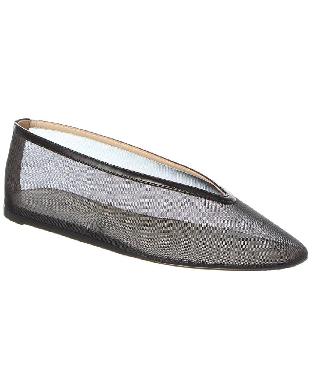 Comfy casual women's shoes for everyday wearLe Monde Beryl Luna Mesh & Leather Flat