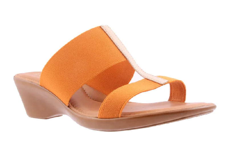 Chic and minimalist women's footwear trendsCAPRI 2 ORANGE