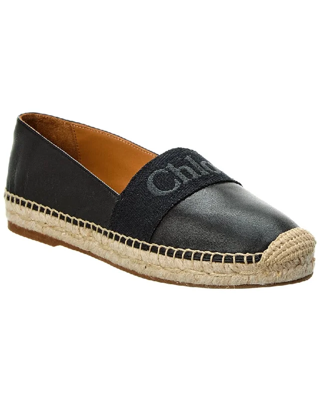 Chic and stylish women's shoes for graduation ceremoniesChloé Piia Flat Leather Espadrille Chic and stylish women's shoes for graduation ceremoniesChloé Piia Flat Leather Espadrille