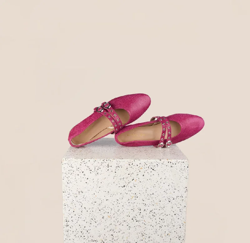 Bold and statement-making women's shoes for the bold and beautifulComo 2 Buckle - Raspberry Bold and statement-making women's shoes for the bold and beautifulComo 2 Buckle - Raspberry