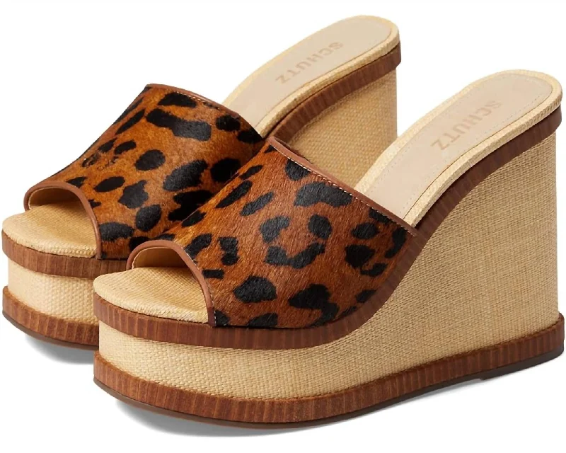 Versatile and stylish women's shoes for all occasions and seasonsDalle Weekend Wedge In Leopard Versatile and stylish women's shoes for all occasions and seasonsDalle Weekend Wedge In Leopard