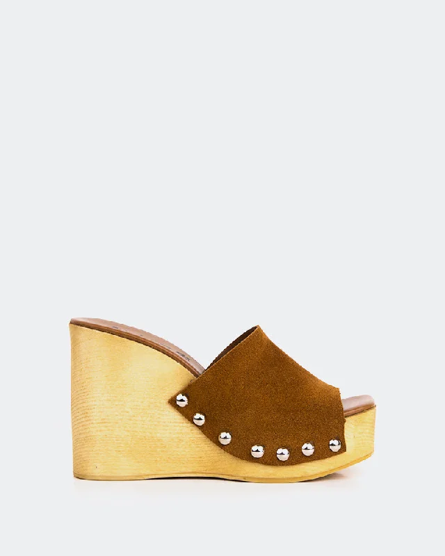 Comfy casual women's shoes for everyday wearEmeline Brown Suede