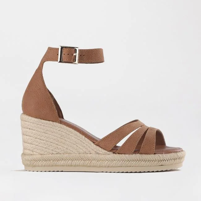 Versatile and stylish women's shoes for all occasions and seasonsEspadrille Ankle Strap Wedge Sandal in Tabacco - 12682 Versatile and stylish women's shoes for all occasions and seasonsEspadrille Ankle Strap Wedge Sandal in Tabacco - 12682