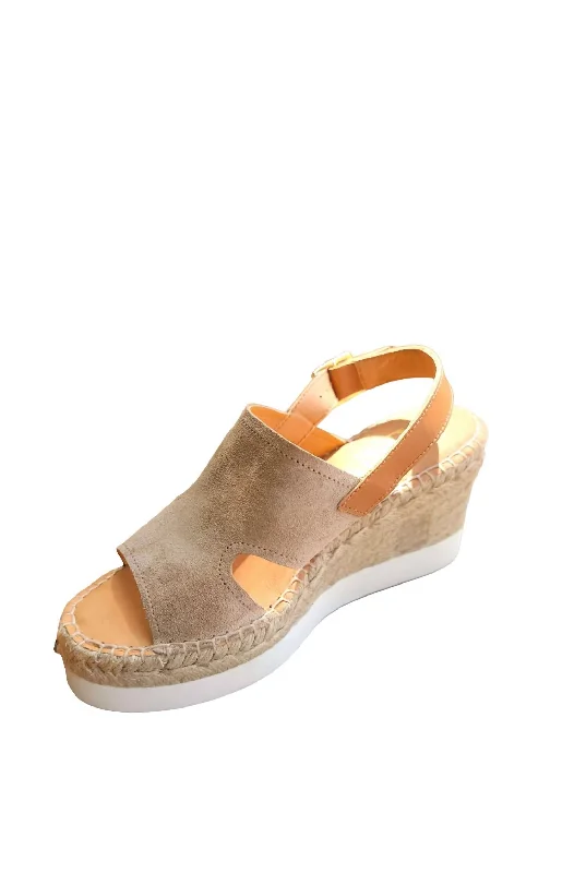 Comfy and stylish women's shoes for walkingEspadrille Wedge In Nude