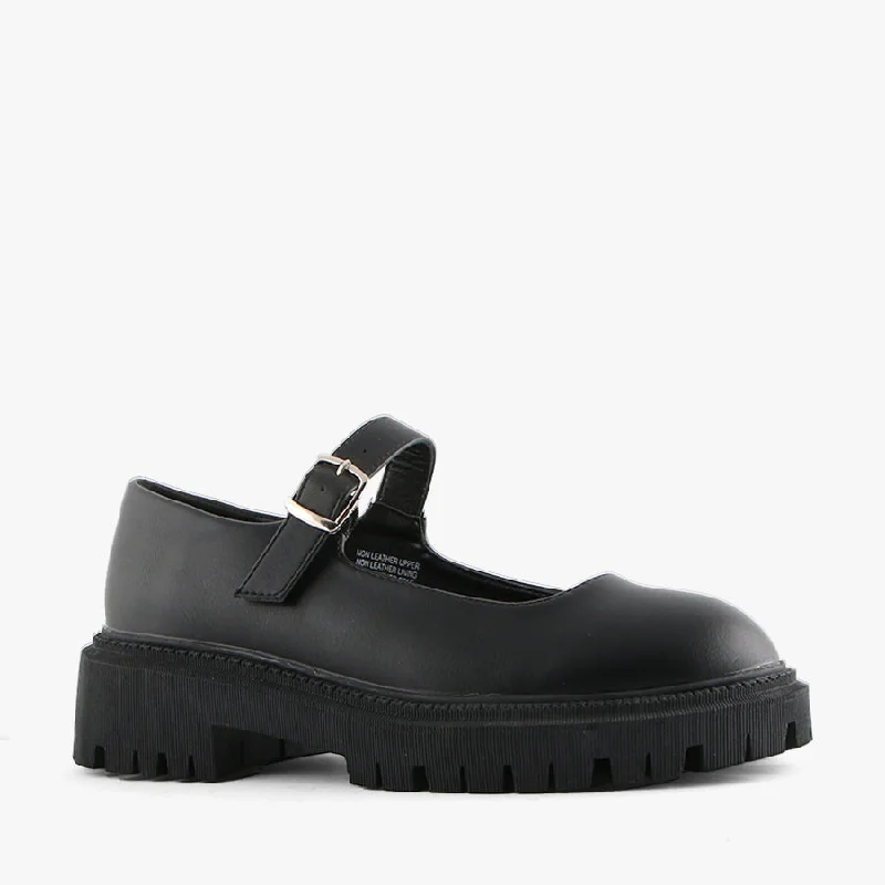 Comfy and cozy women's shoes for loungingEXIT BLACK