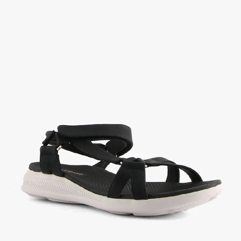 Durable and reliable women's shoesFLOSS 2 BLACK/WHITE