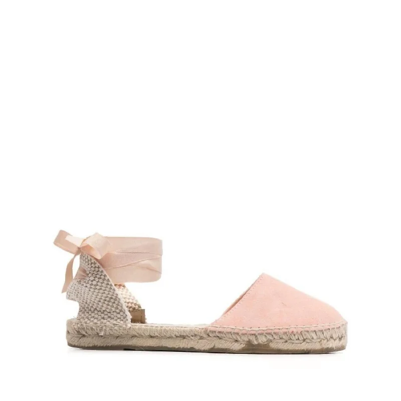Comfy and stylish women's shoes for walkingHamptons Wrap Espadrille Shoes In Pastel Rose Comfy and stylish women's shoes for walkingHamptons Wrap Espadrille Shoes In Pastel Rose