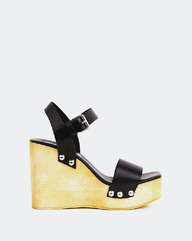 Chic and stylish women's shoes that complement every outfit and occasioHeloise Black Leather Chic and stylish women's shoes that complement every outfit and occasioHeloise Black Leather