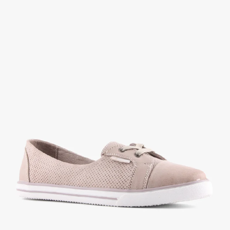 Stylish and supportive women's shoes for plantar fasciitisKELLY SILVER GREY