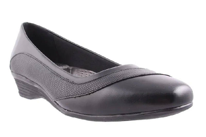 Comfy and stylish women's shoes for flat feetKESSIE BLACK