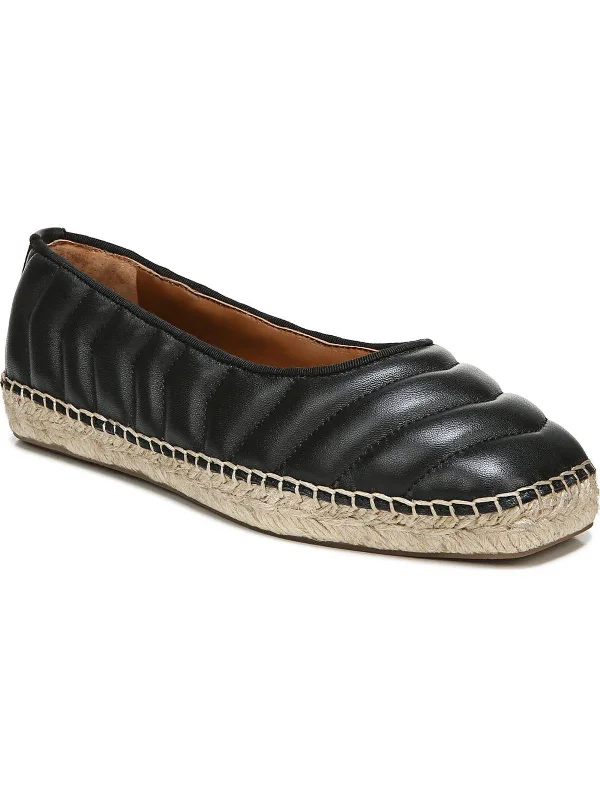 Comfortable yet fashionable women's shoesKiya Womens Padded Insole Square Toe Espadrilles