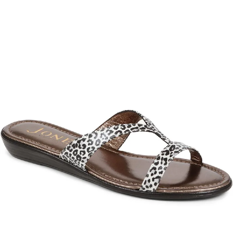 Comfy and stylish women's shoes for flat feetKlevina Leather Sandals - KLEVINA1 / 322 091