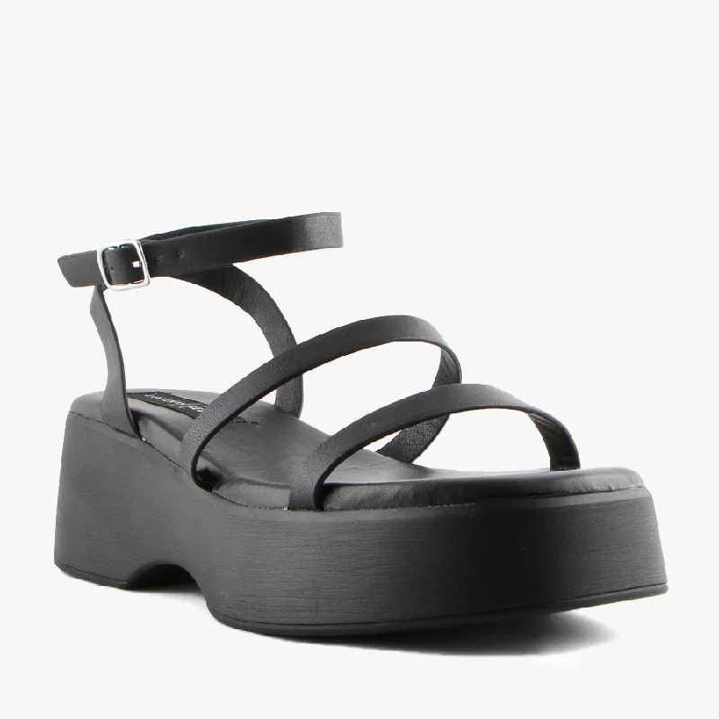 Stylish and supportive women's shoes for high archesLIPA BLACK