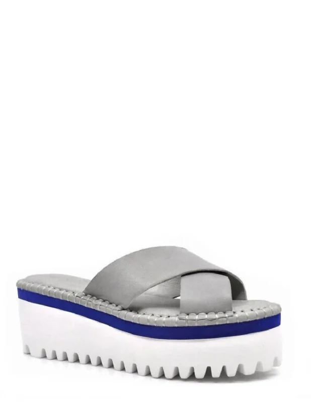 Stylish and supportive women's shoes for high archesMadison Sandals In Grey