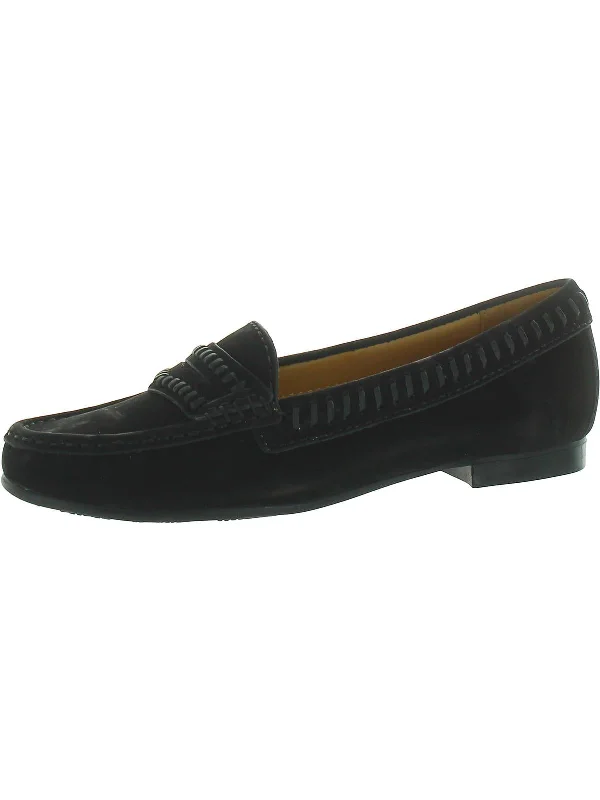 Elegantly stylish women's shoesMaple Ave Womens Leather Slip-On Moccasins