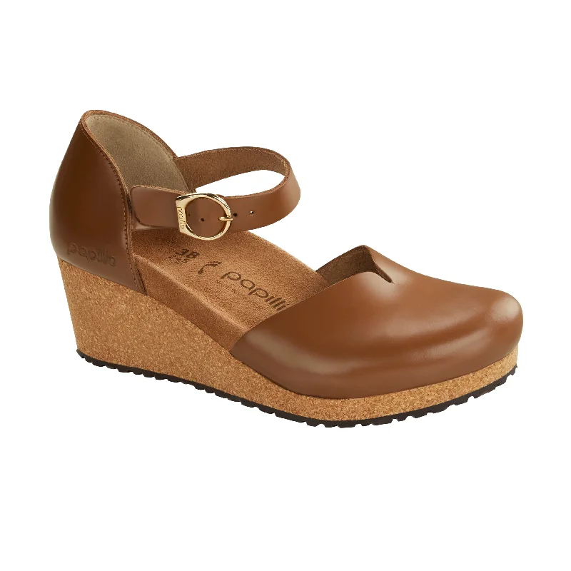 Elegantly crafted women's shoesMary Ginger Brown Smooth Leather