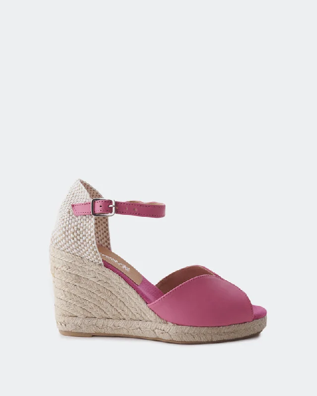 Elegant and sophisticated women's shoes for opera nightsMarzia Pink Leather