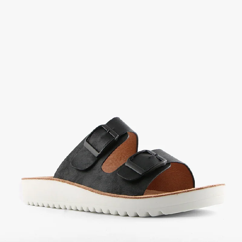 Practical and functional women's footwear solutionsMEG BLACK