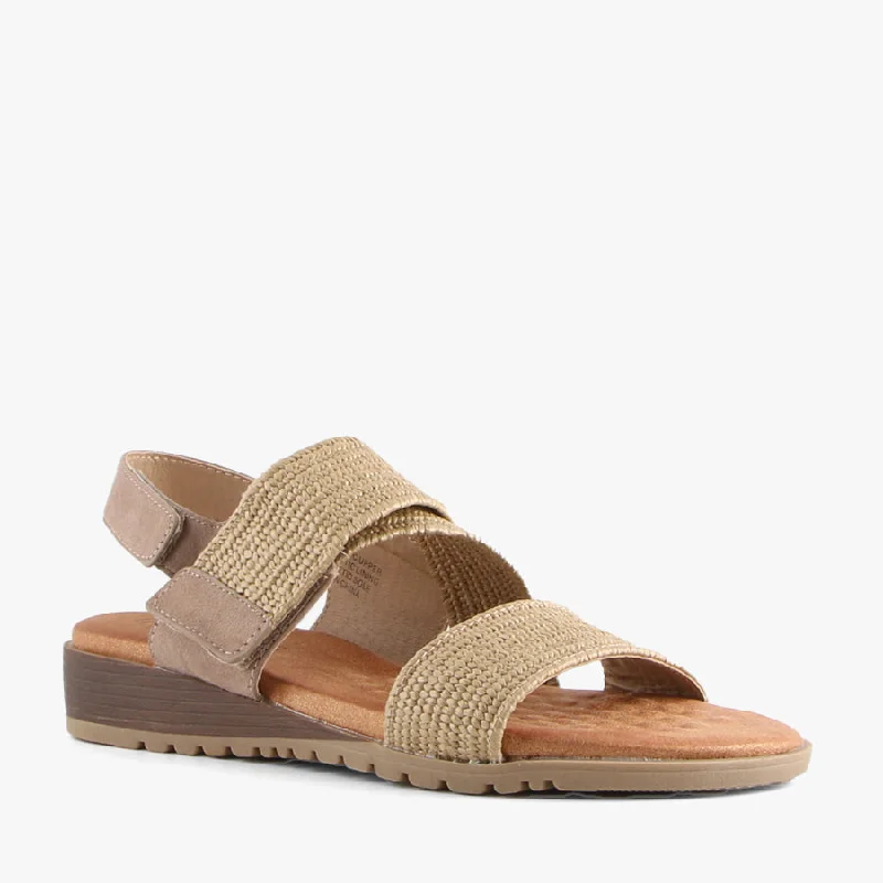 Luxurious and comfortable women's shoe options for special occasionsMISS SAND RAFFIA
