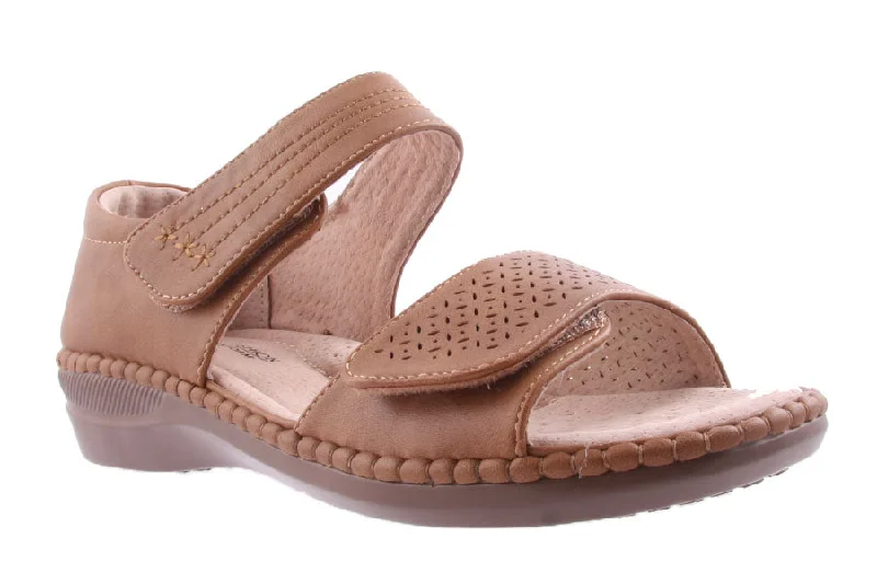Bold and colorful women's shoes for making a statementMOOSE TAN
