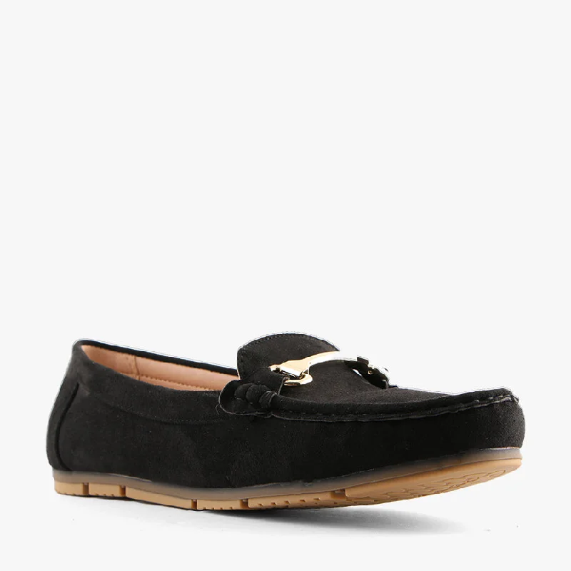 Chic and stylish women's shoes that complement every outfit and occasioNEPTUNE BLACK SUEDE