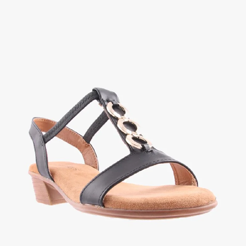 Elegant and sophisticated women's shoes for elegant eveningsRENEE BLACK