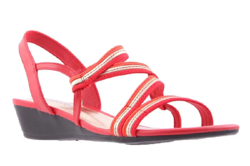 Chic and versatile women's footwearROZ RED MULTI