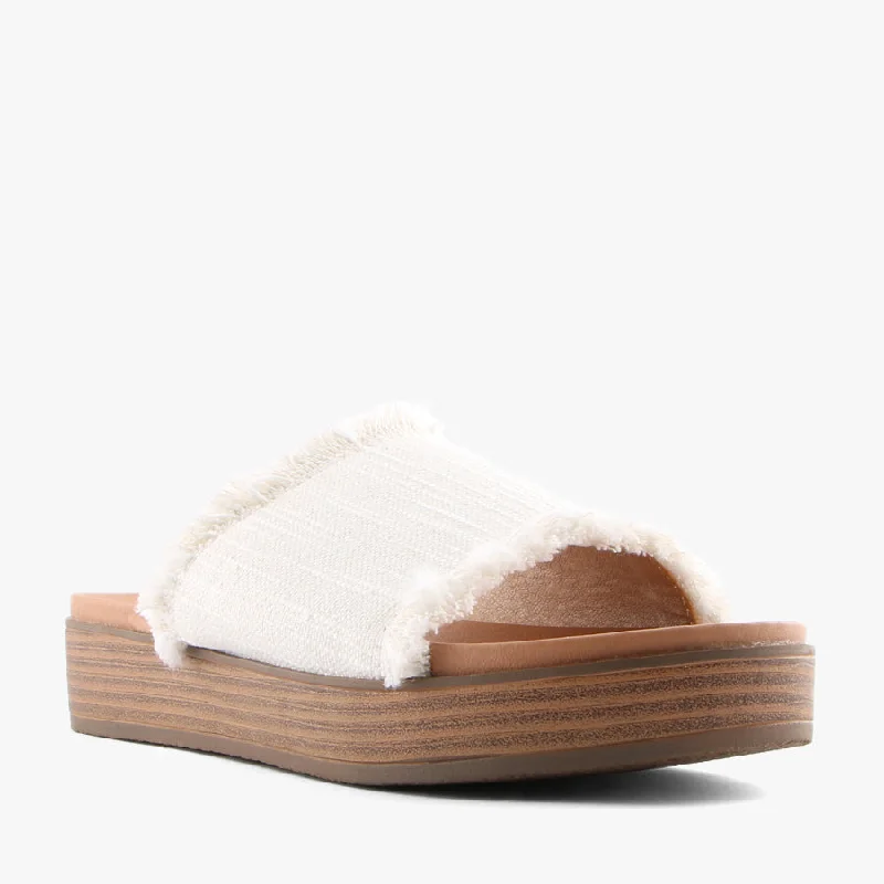 Durable and stylish women's shoes for outdoor activitiesRYLEE NATURAL LINEN