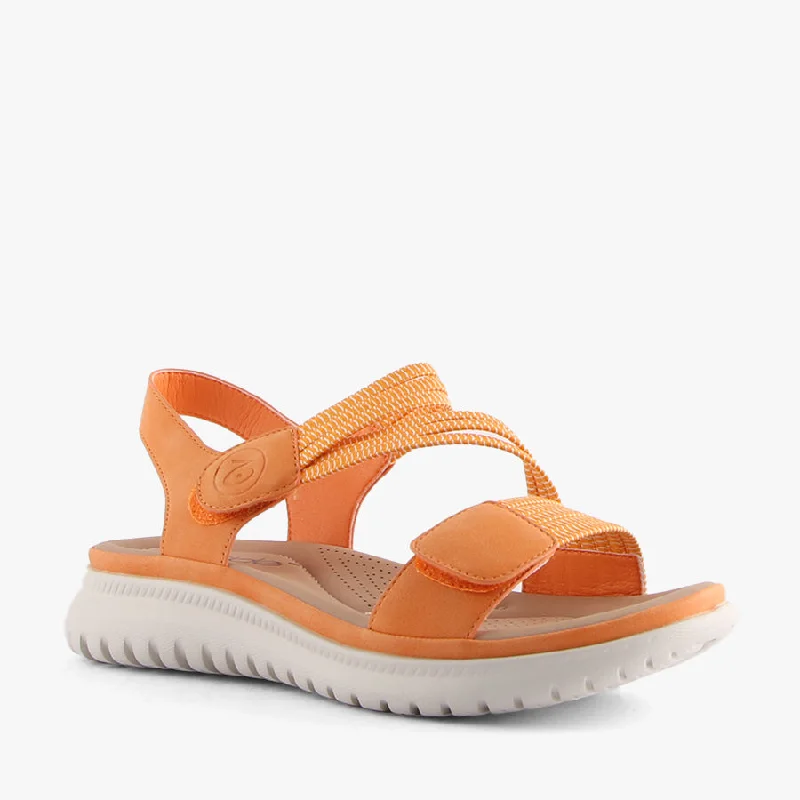 Comfy and stylish women's shoes for lounging around the houseSANNAH ORANGE