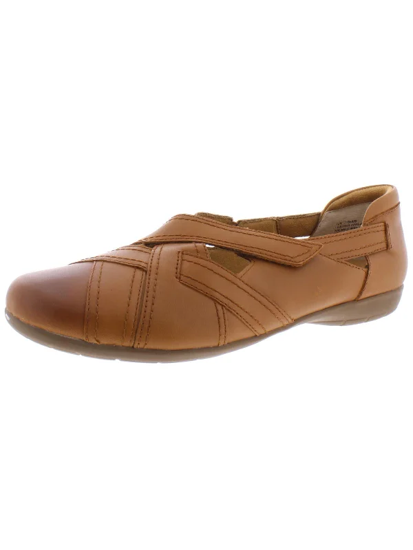 Elegant and sophisticated women's shoe stylesShannon Womens Leather Slip On Flats