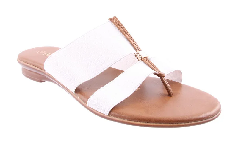 Elegant and sophisticated women's shoes for mature womenSPLICE WHITE