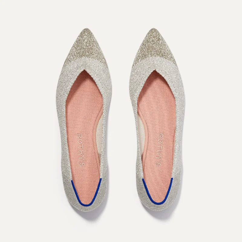 Colorful and vibrant women's shoe patternsThe Point - Diamond Metallic
