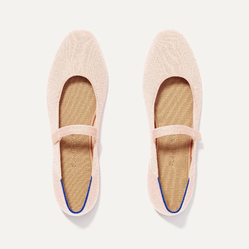 Flattering and stylish women's shoes for wide feetThe Square Mary Jane - Bubbly Pink