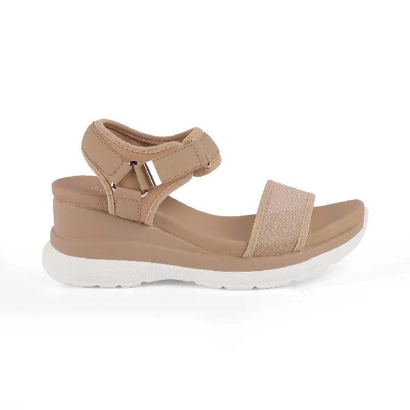 Versatile and adaptable women's shoes for every occasionTresmode Anci Beige Women's Casual Wedge Sandals Versatile and adaptable women's shoes for every occasionTresmode Anci Beige Women's Casual Wedge Sandals