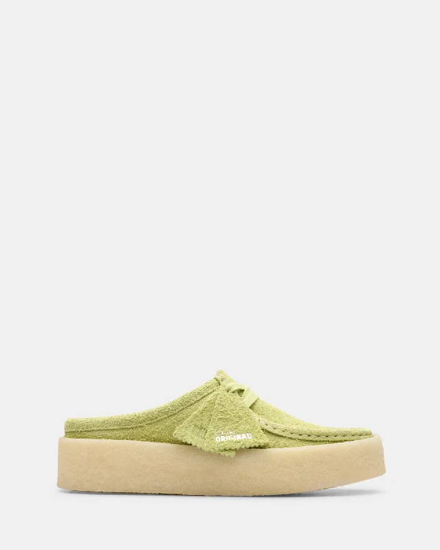 Stunning and eye-catching women's footwearWallabeecup Lo (W) Lime Hairy Suede