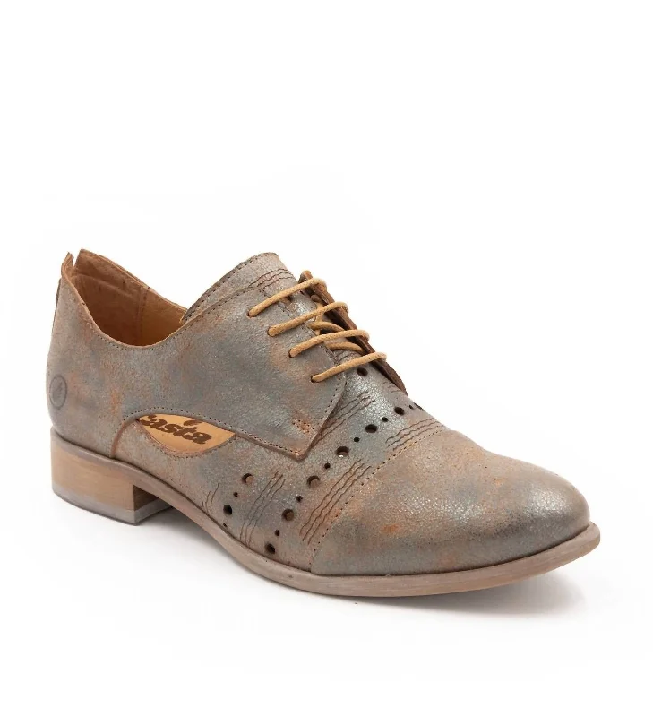 Chic and stylish women's shoes for garden partiesWomen's Fargo Lace Up Loafer In Petrol