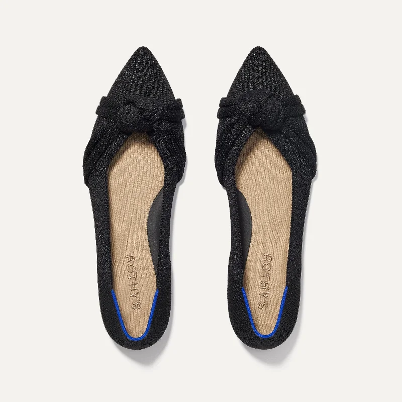 Elegant and sophisticated women's shoes for any formal eventThe Knot Point II - Black