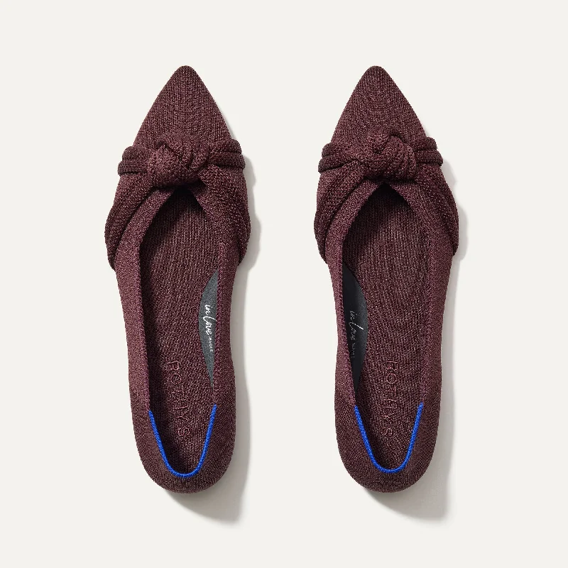 Comfortable and supportive women's shoes for all-day wearThe Knot Point II - Dark Chocolate Comfortable and supportive women's shoes for all-day wearThe Knot Point II - Dark Chocolate