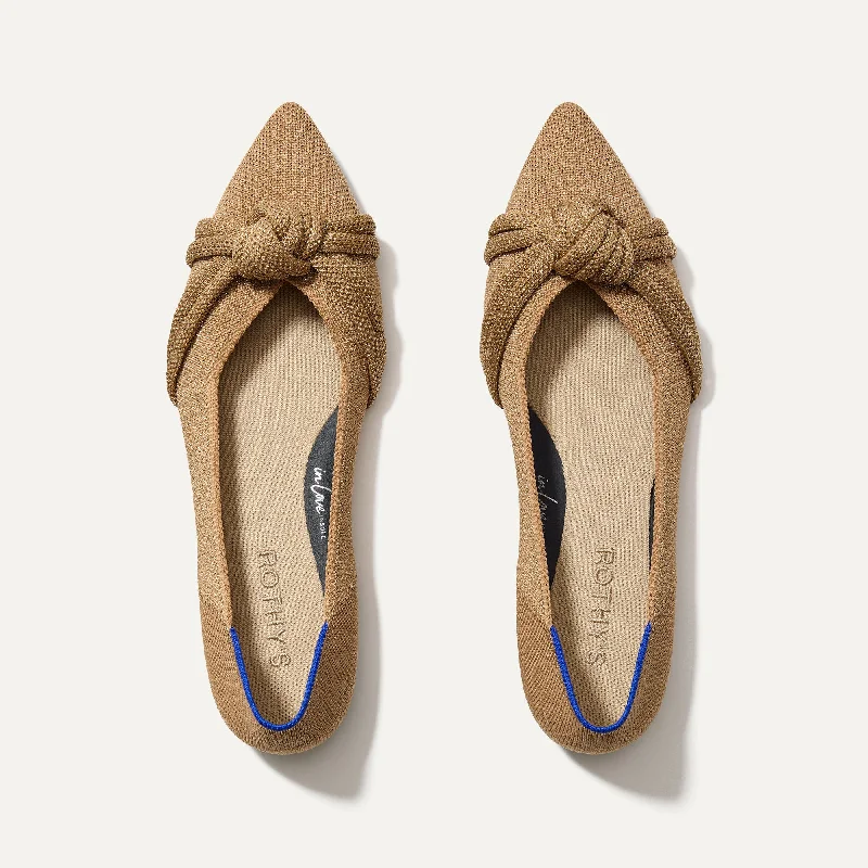Chic and stylish women's shoes for graduation ceremoniesThe Knot Point II - Goldstone Chic and stylish women's shoes for graduation ceremoniesThe Knot Point II - Goldstone