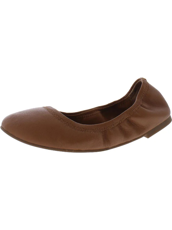 Chic and stylish women's shoes for cocktail partiesWomens Leather Slip On Ballet Flats