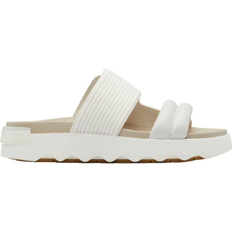 Sleek and modern women's footwear optionsWomen's Viibe Slides In Sea Salt (White)