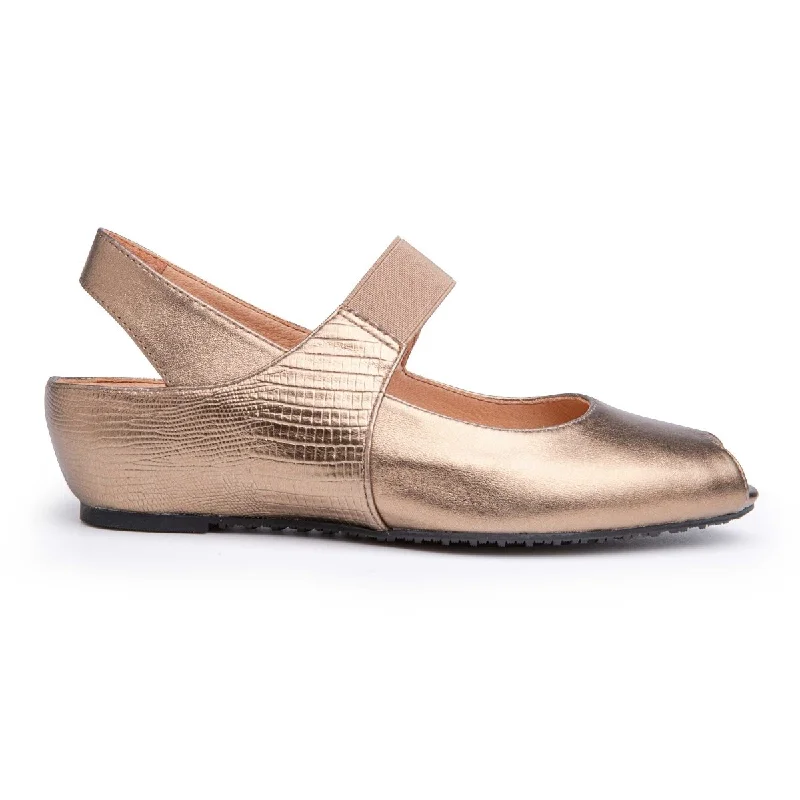 Versatile and chic women's shoes for everyday eleganceYes Women's Paula Bronze Metallic Versatile and chic women's shoes for everyday eleganceYes Women's Paula Bronze Metallic
