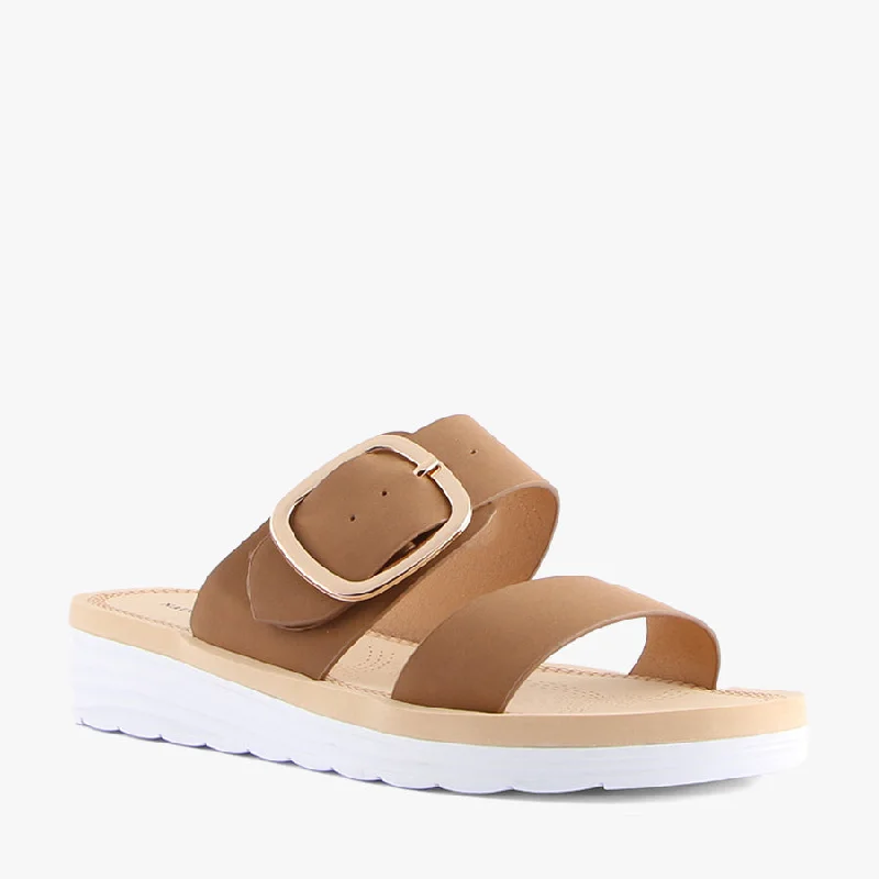 Stylish and comfortable women's shoes for long days at workYOANNA TAN NUBUCK