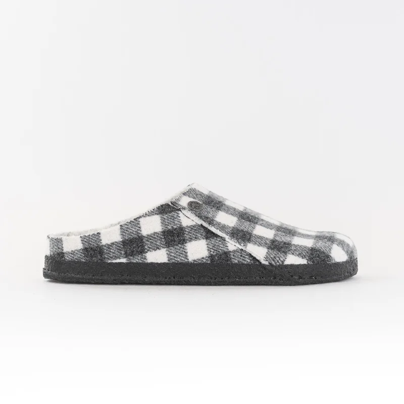 Comfortable yet fashionable women's shoesBirkenstock Zermatt Shearling (Women's) - Plaid White Comfortable yet fashionable women's shoesBirkenstock Zermatt Shearling (Women's) - Plaid White